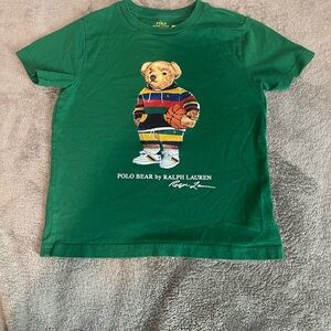 Polo by Ralph Lauren Kids Green Polo Bear Tee